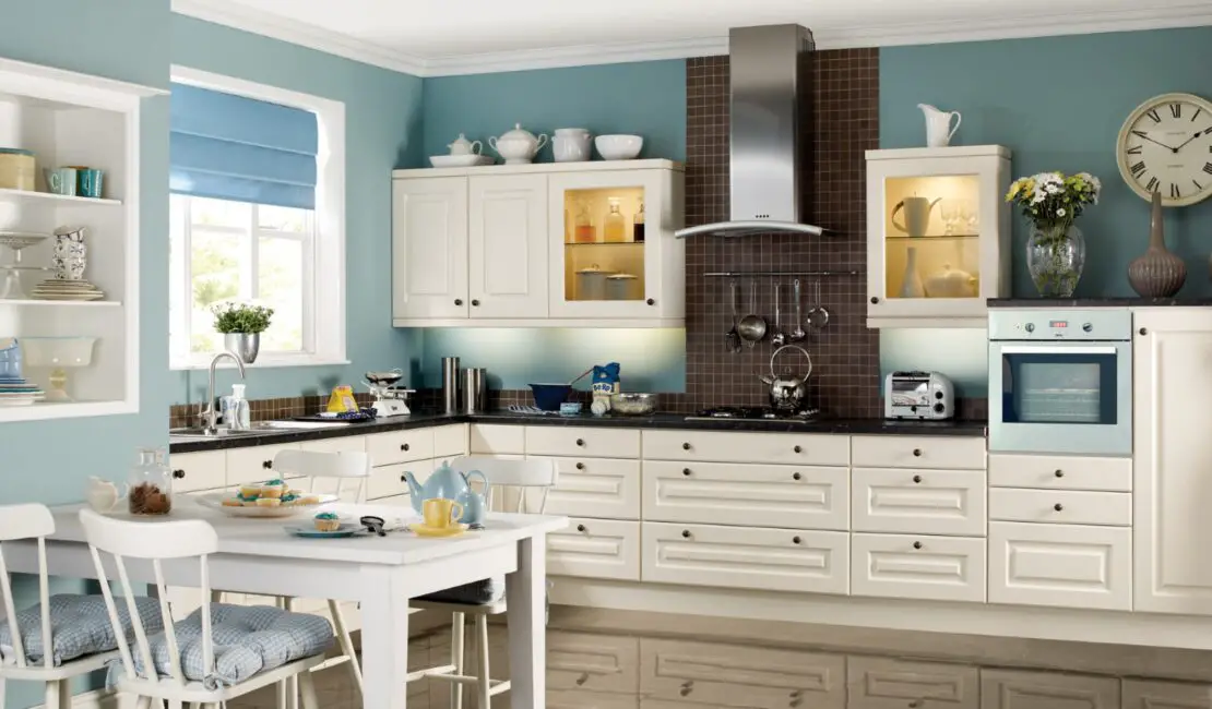 What Color Walls With White Kitchen Cabinets