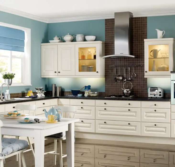 What Color Walls With White Kitchen Cabinets