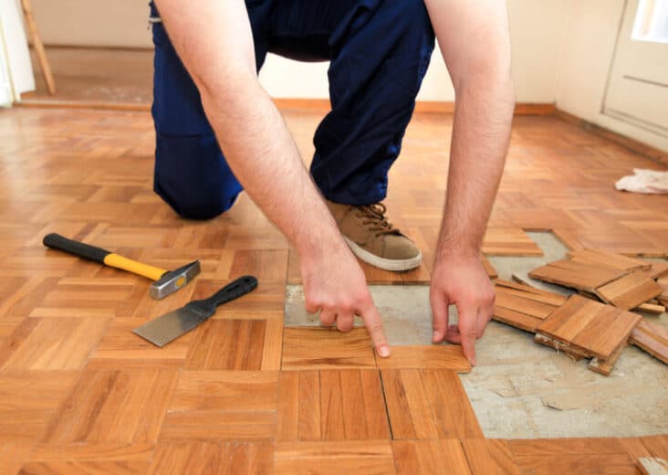 How To Remove Glue From Wood Floor