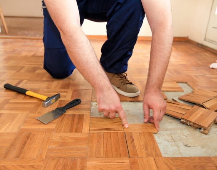 How To Remove Glue From Wood Floor