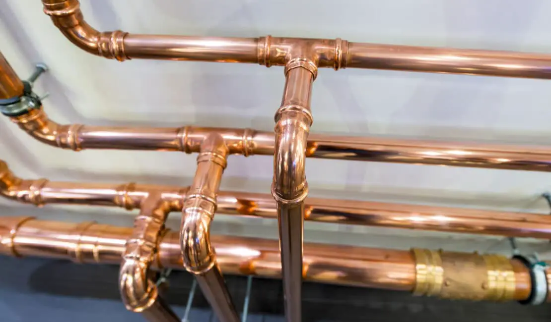 when did copper plumbing start