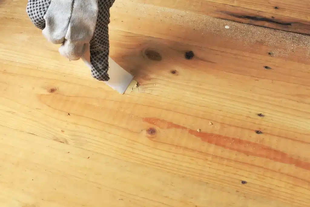 How To Fill Cracks In Wood Floor