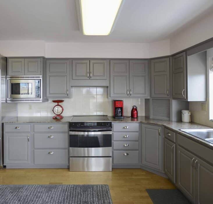 How To Clean Painted Kitchen Cabinets