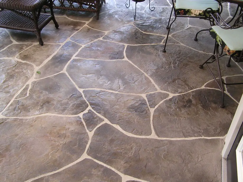 How To Stamp Concrete Patio