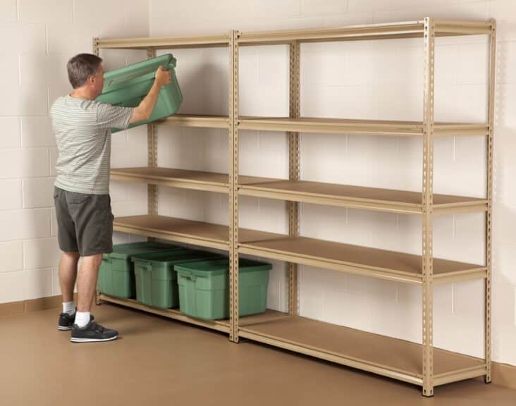 How To Build Basement Storage Shelves