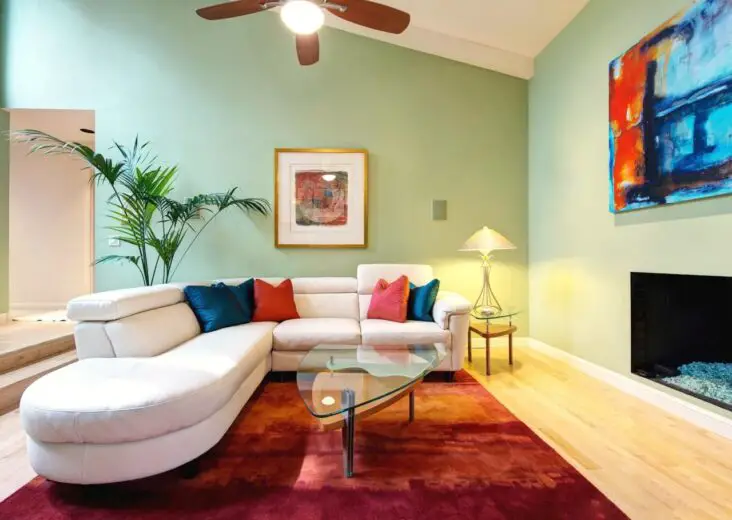 What Color Ceiling Fan For Living Room