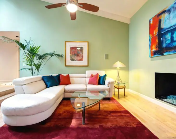 What Color Ceiling Fan For Living Room