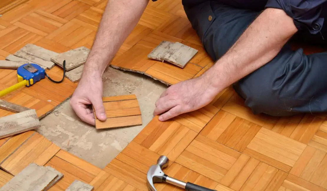 How To Fix Gouges In Wood Floor