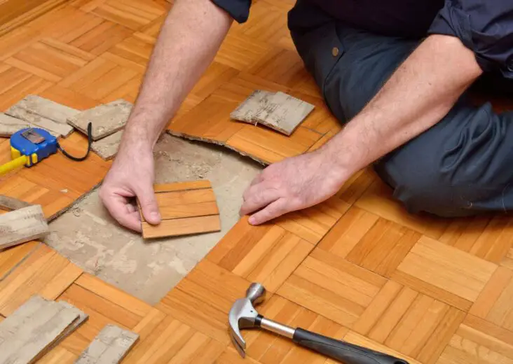 How To Fix Gouges In Wood Floor