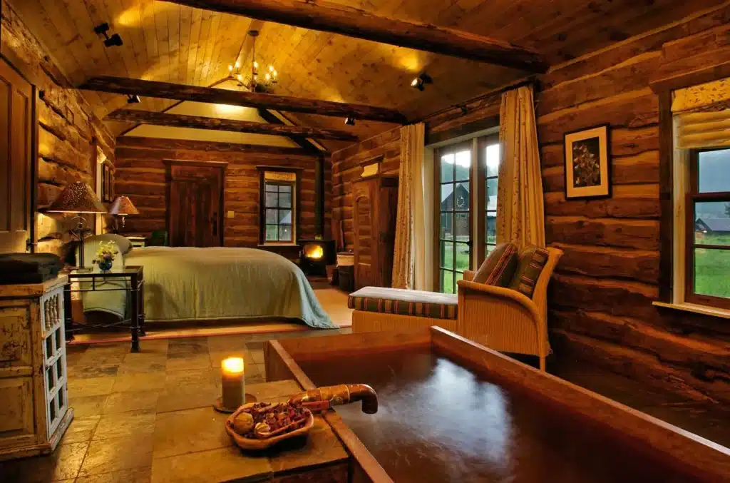 How To Clean Log Cabin Interior Walls 
