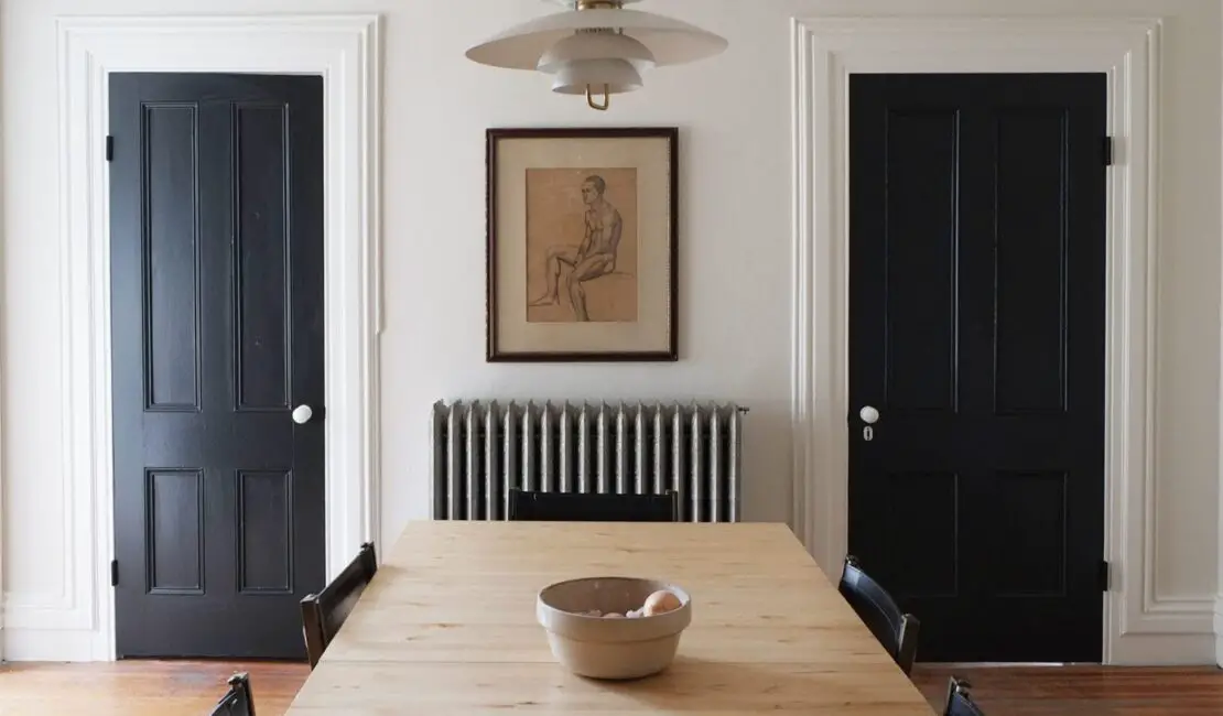 How To Paint Interior Doors Black