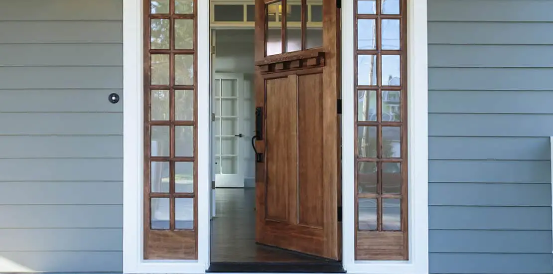 How To Clean A Stained Exterior Wood Door