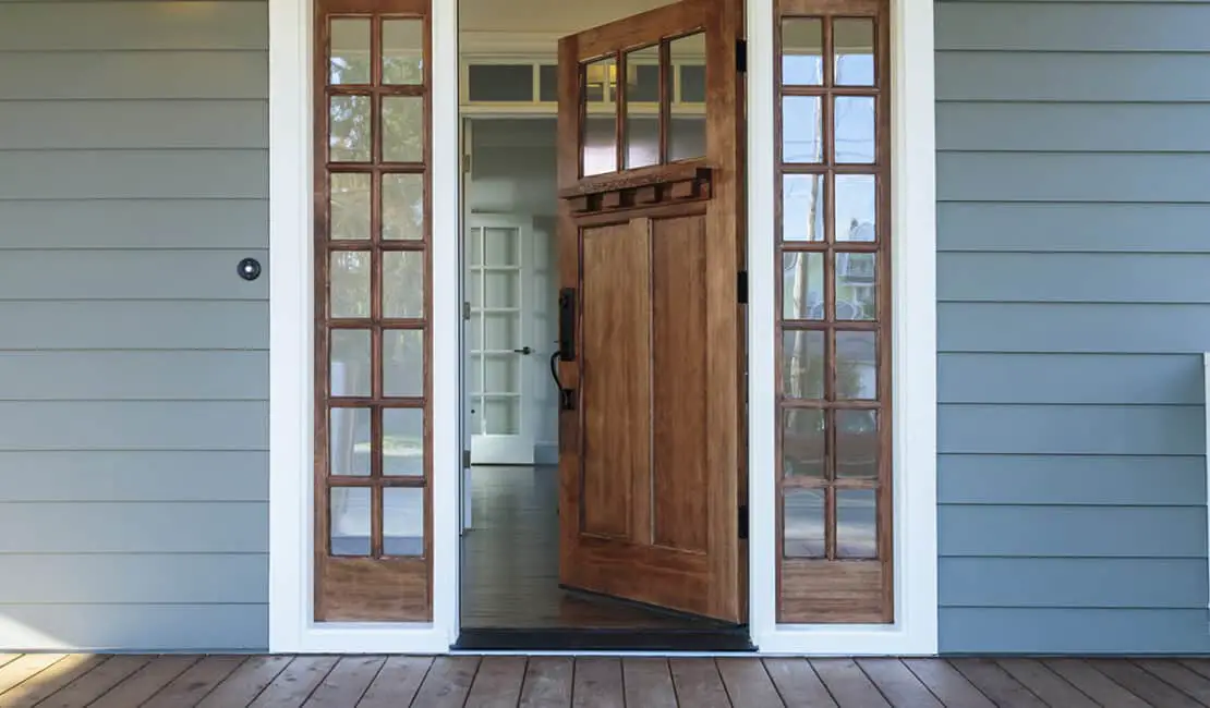 How To Clean A Stained Exterior Wood Door