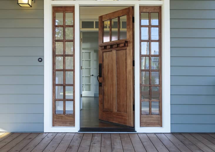 How To Clean A Stained Exterior Wood Door