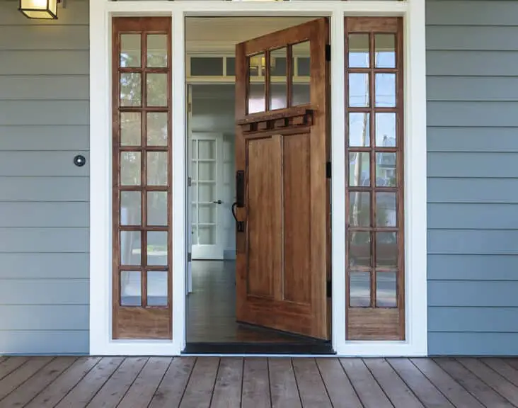 How To Clean A Stained Exterior Wood Door