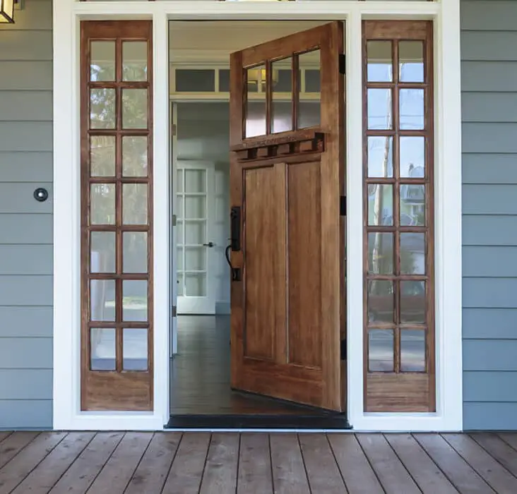 How To Clean A Stained Exterior Wood Door