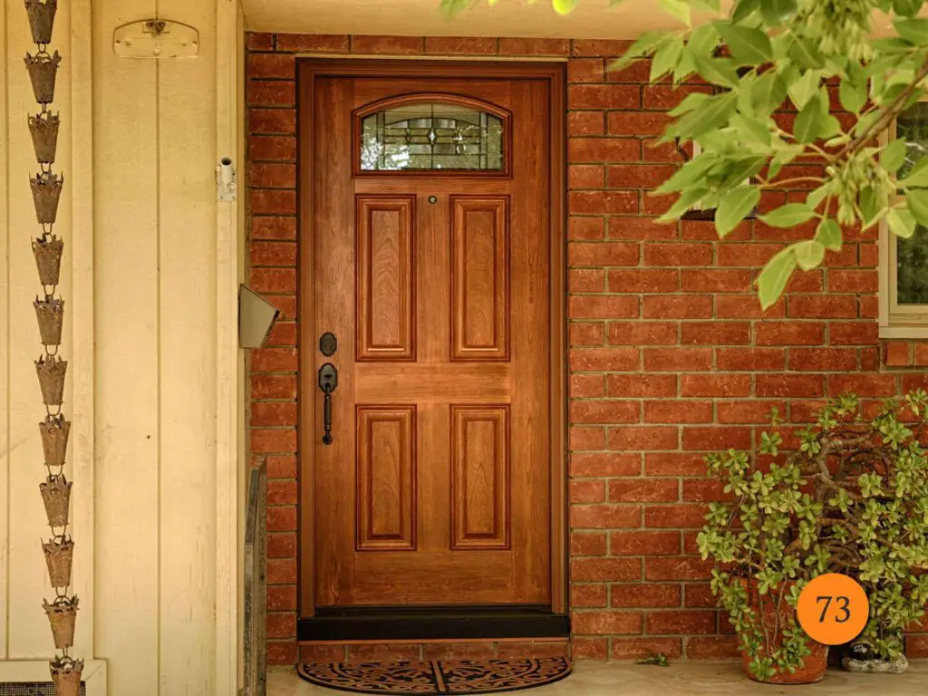 How To Clean A Stained Exterior Wood Door
