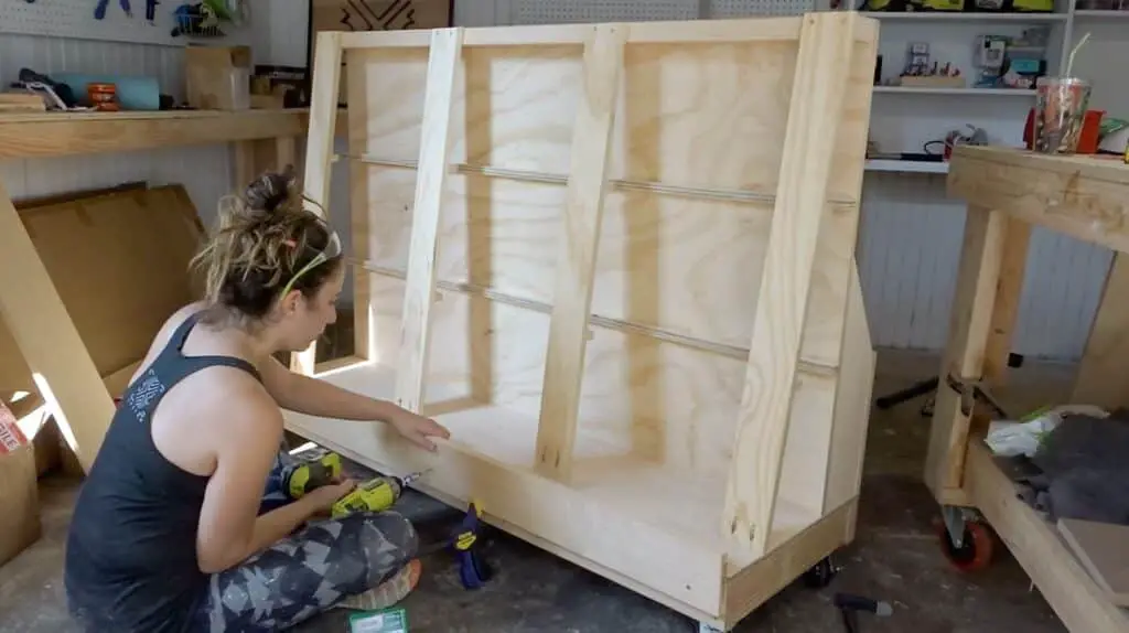 How To Build A Wood Storage Rack