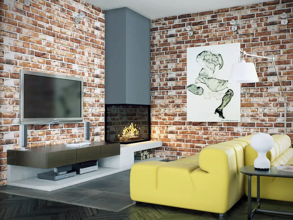 How To Clean Interior Brick Wall 