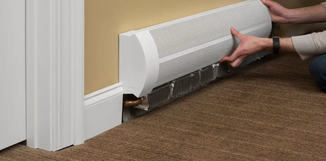 How To Work Around Baseboard Heaters