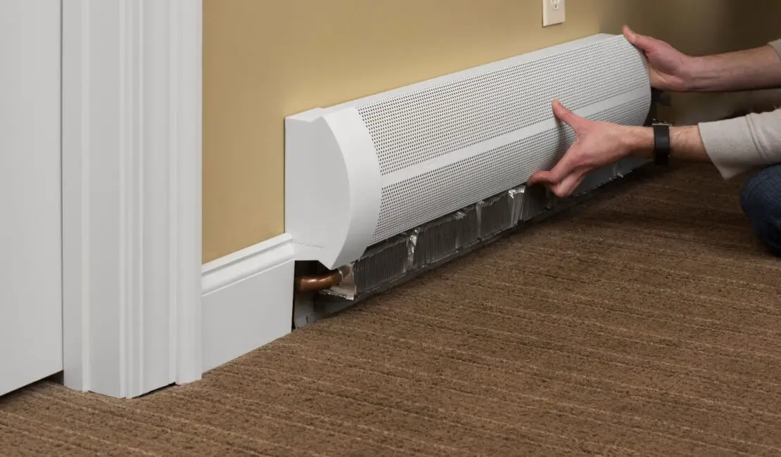 How To Work Around Baseboard Heaters