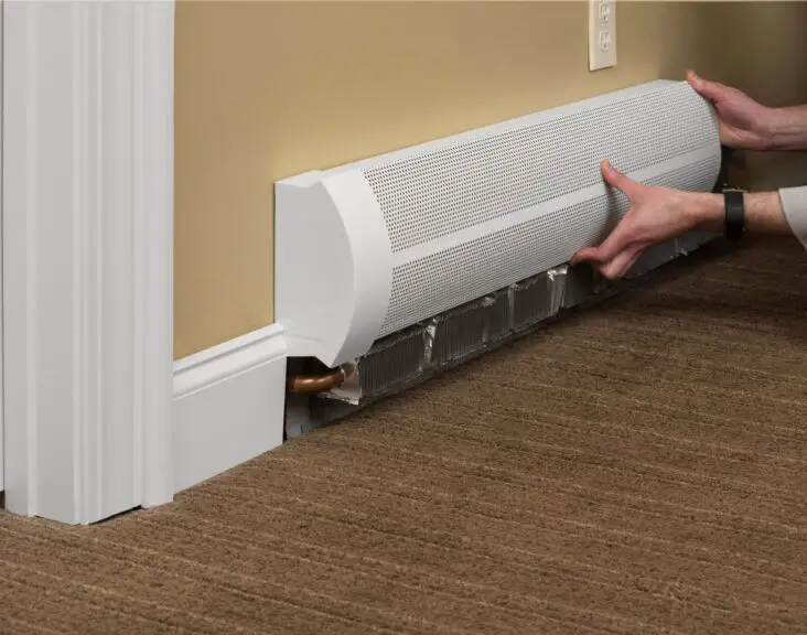 How To Work Around Baseboard Heaters