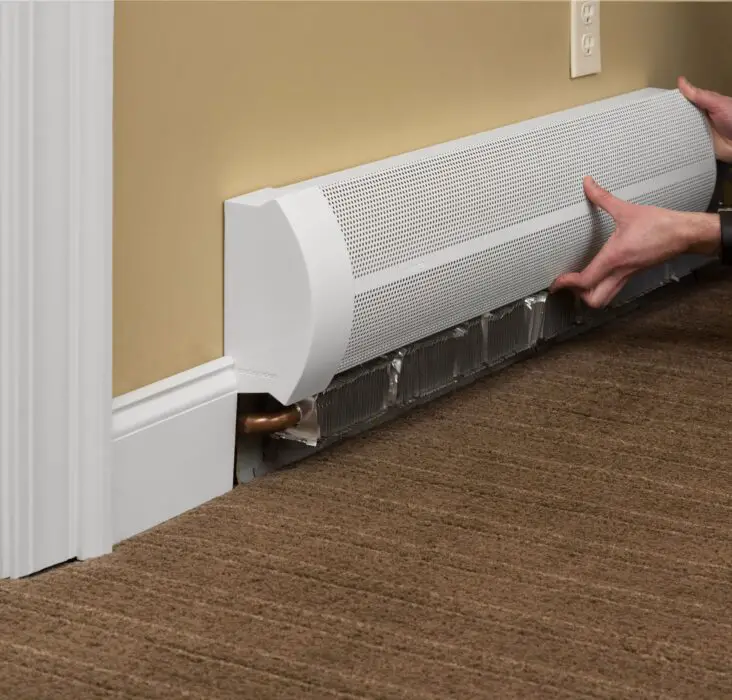 How To Work Around Baseboard Heaters