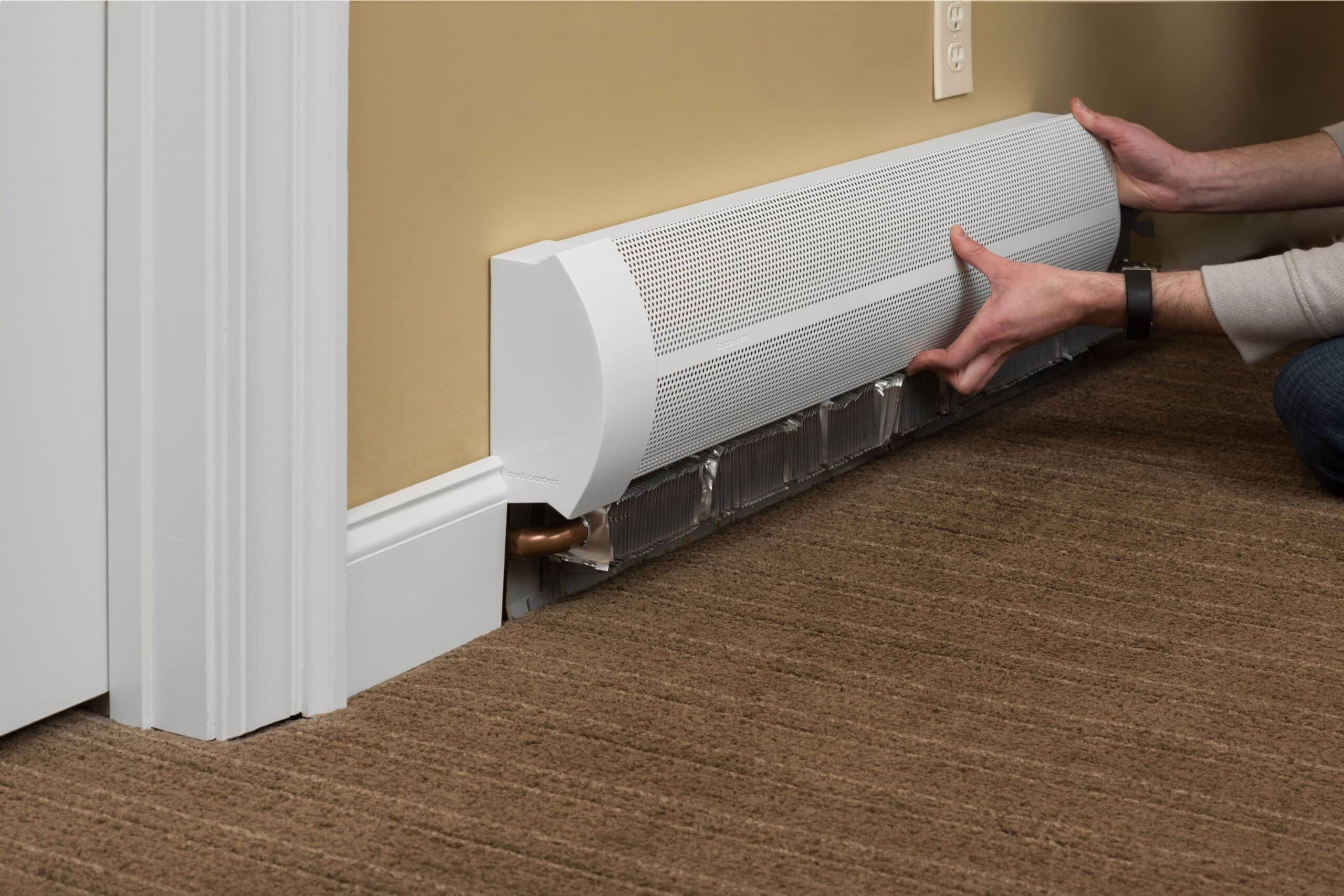 How To Work Around Baseboard Heaters