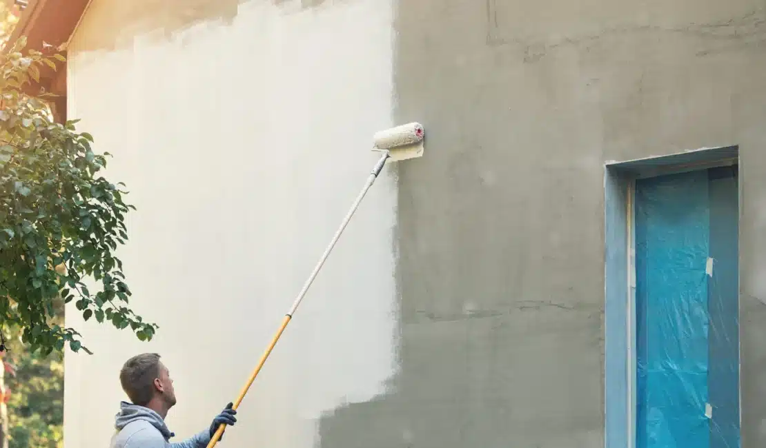 How To Paint Exterior House With Roller