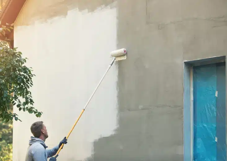 How To Paint Exterior House With Roller