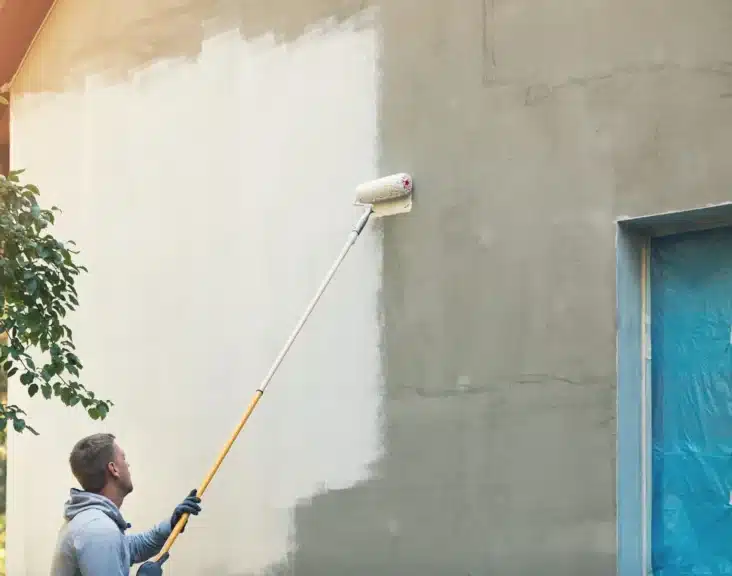 How To Paint Exterior House With Roller