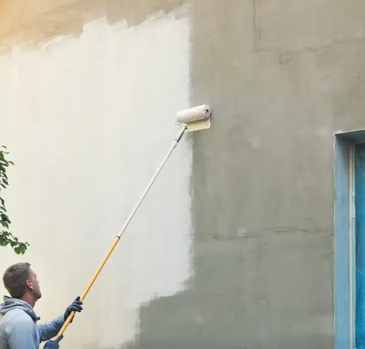 How To Paint Exterior House With Roller