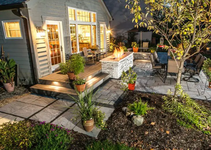 How To Landscape Around A Patio