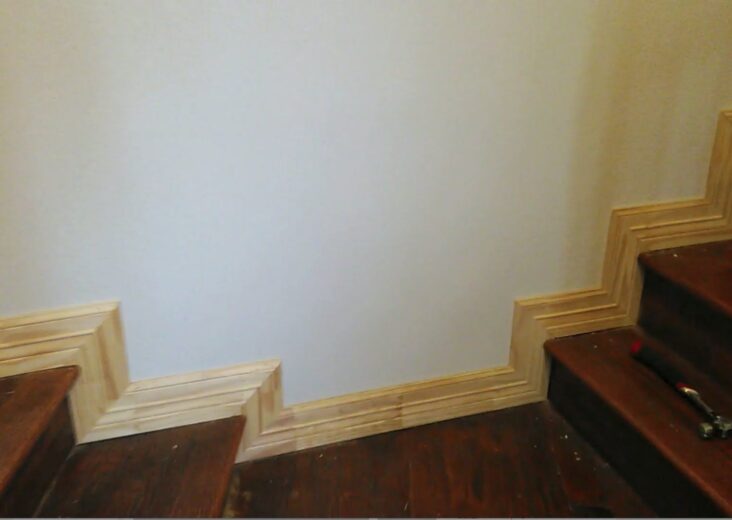 How To End Baseboard At Stairs