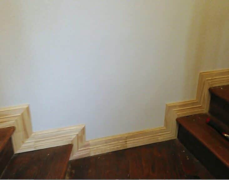 How To End Baseboard At Stairs