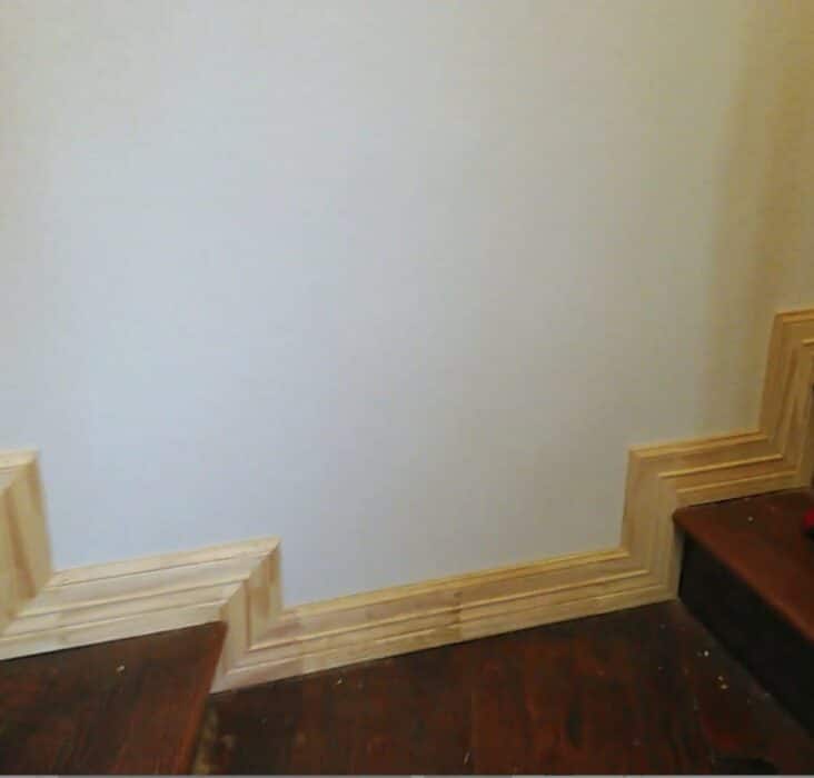 How To End Baseboard At Stairs