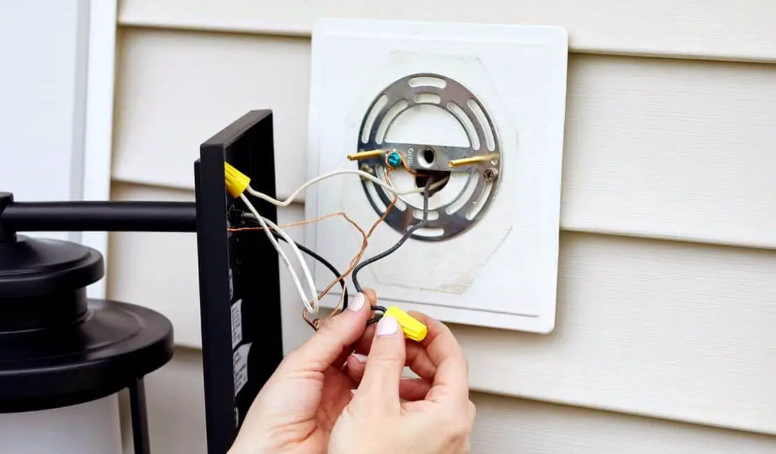 How To Install Junction Box For Exterior Light Fixture