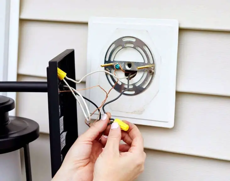 How To Install Junction Box For Exterior Light Fixture