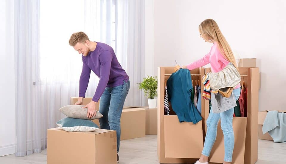 How To Pack A Wardrobe Box