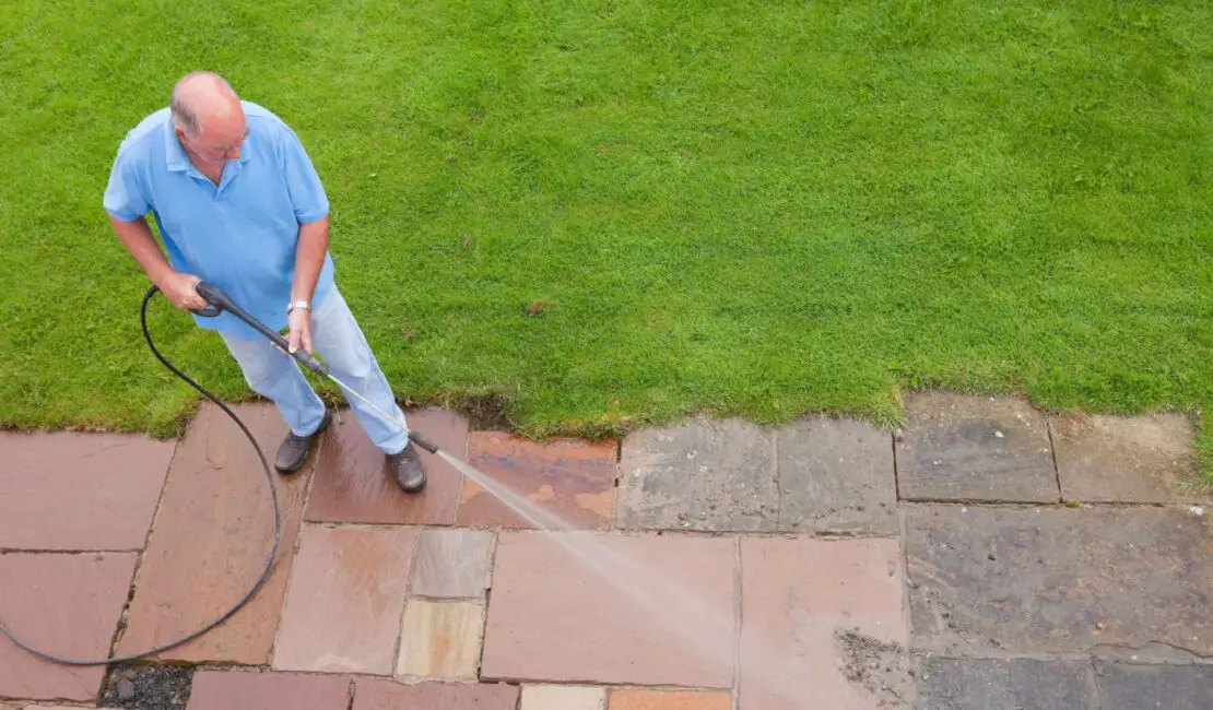 How To Get Paint Off Of Patio Slabs