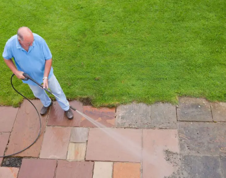 How To Get Paint Off Of Patio Slabs