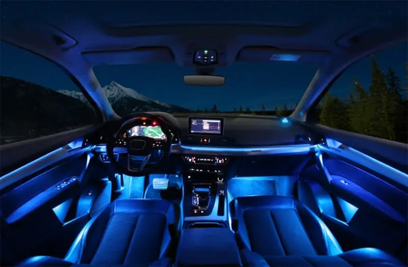 Are Interior Led Car Lights Illegal
