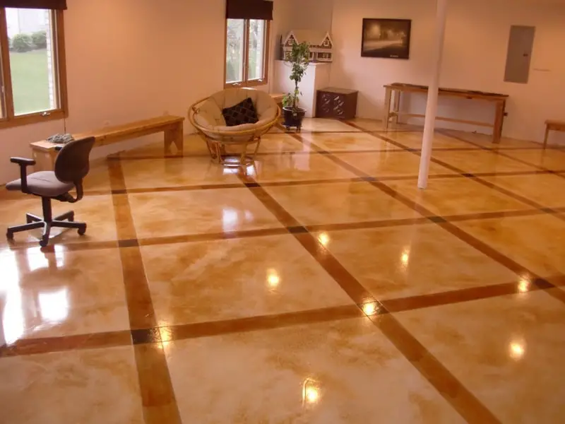 How To Stain Interior Concrete Floors
