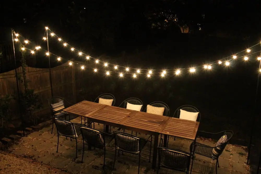 How To Hang String Lights On Aluminum Patio Cover