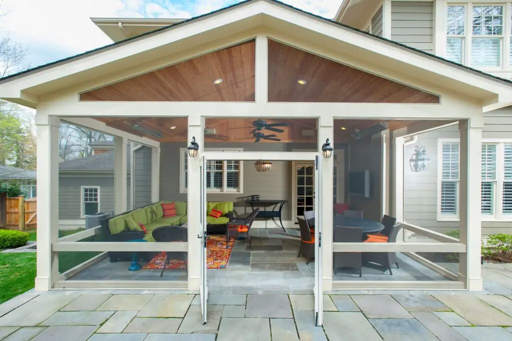 How To Screen In A Covered Patio