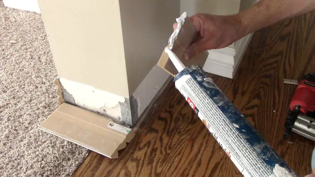How To Attach Baseboard To Brick