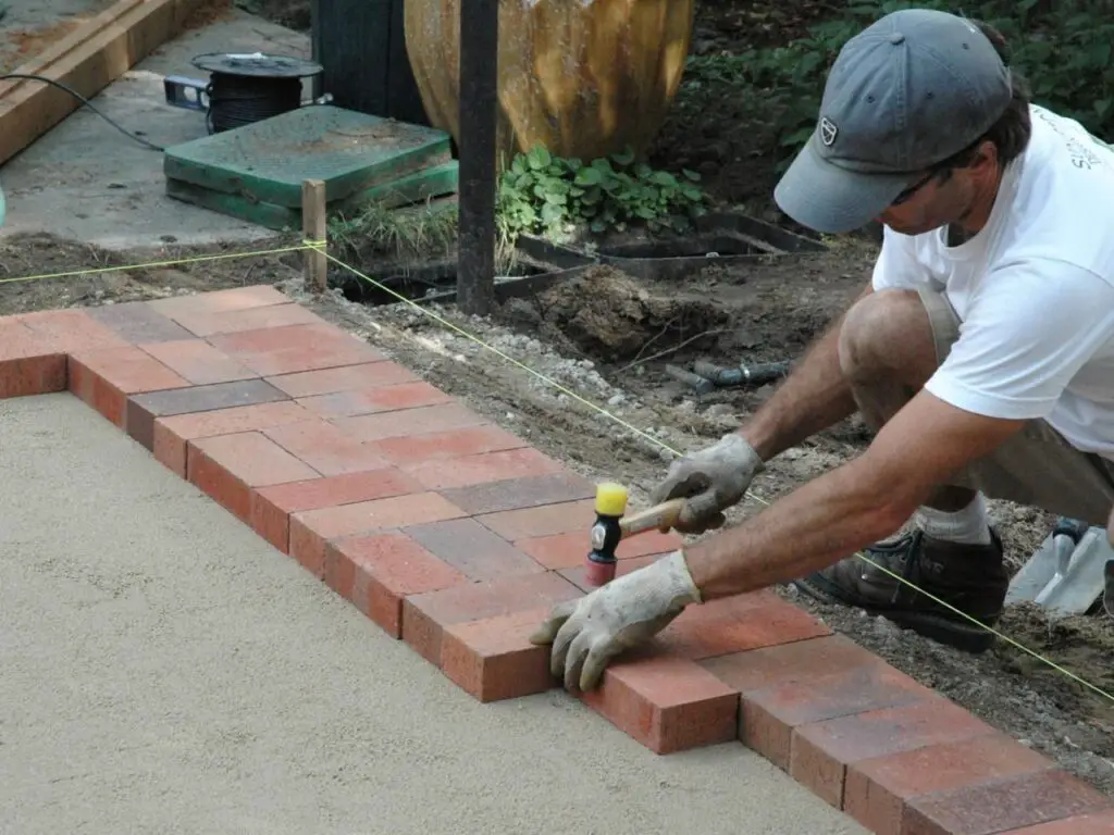 How To Install Brick Patio