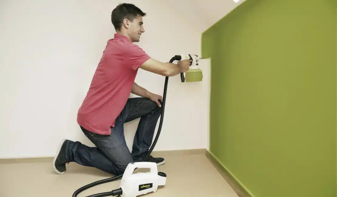 How To Spray Paint Interior Walls And Ceilings