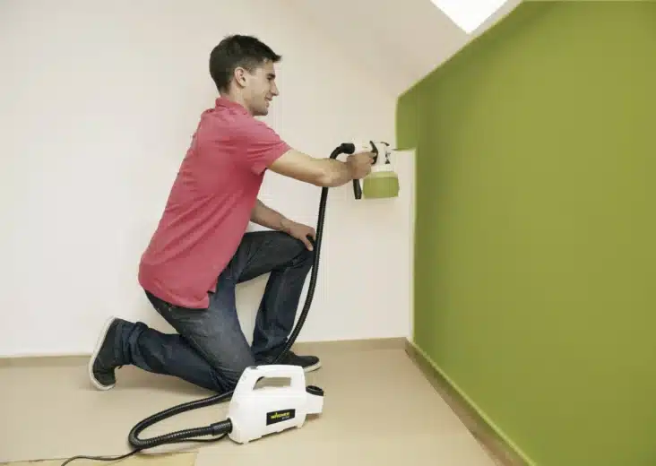 How To Spray Paint Interior Walls And Ceilings