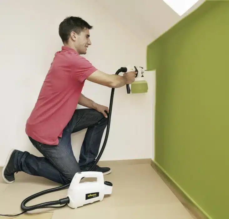 How To Spray Paint Interior Walls And Ceilings